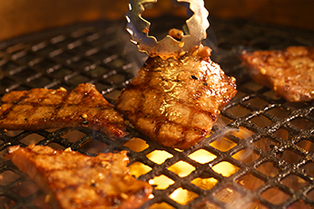焼きシーン